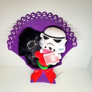 Star Wars medium plush Bouquet with Dart Vader and Stormtrooper